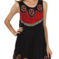 Sakkas Batik Peace Caftan Tank Dress / Cover Up