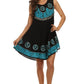 Sakkas Batik Peace Caftan Tank Dress / Cover Up