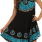Sakkas Batik Peace Caftan Tank Dress / Cover Up