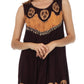 Sakkas Batik Peace Caftan Tank Dress / Cover Up