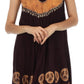 Sakkas Batik Peace Caftan Tank Dress / Cover Up