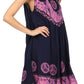 Sakkas Batik Peace Caftan Tank Dress / Cover Up