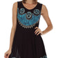Sakkas Batik Peace Caftan Tank Dress / Cover Up