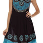 Sakkas Batik Peace Caftan Tank Dress / Cover Up
