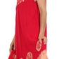 Sakkas Batik Peace Caftan Tank Dress / Cover Up
