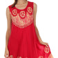 Sakkas Batik Peace Caftan Tank Dress / Cover Up