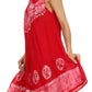 Sakkas Batik Peace Caftan Tank Dress / Cover Up