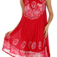 Sakkas Batik Peace Caftan Tank Dress / Cover Up