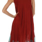 Sakkas Batik Peace Caftan Tank Dress / Cover Up