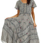 Sakkas Calliope Corset Style Dress