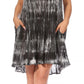 Sakkas Marta Women's Casual Summer Tie Dye Flowy Boho Maxi Sleeveless Dress Loose