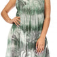 Sakkas Marta Women's Casual Summer Tie Dye Flowy Boho Maxi Sleeveless Dress Loose