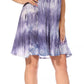 Sakkas Marta Women's Casual Summer Tie Dye Flowy Boho Maxi Sleeveless Dress Loose