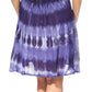 Sakkas Marta Women's Casual Summer Tie Dye Flowy Boho Maxi Sleeveless Dress Loose