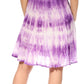 Sakkas Marta Women's Casual Summer Tie Dye Flowy Boho Maxi Sleeveless Dress Loose