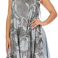 Sakkas Marta Women's Casual Summer Tie Dye Flowy Boho Maxi Sleeveless Dress Loose