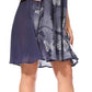 Sakkas Marta Women's Casual Summer Tie Dye Flowy Boho Maxi Sleeveless Dress Loose