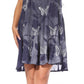 Sakkas Marta Women's Casual Summer Tie Dye Flowy Boho Maxi Sleeveless Dress Loose
