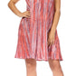 Sakkas Marta Women's Casual Summer Tie Dye Flowy Boho Maxi Sleeveless Dress Loose