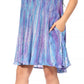 Sakkas Marta Women's Casual Summer Tie Dye Flowy Boho Maxi Sleeveless Dress Loose