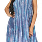 Sakkas Marta Women's Casual Summer Tie Dye Flowy Boho Maxi Sleeveless Dress Loose