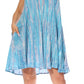 Sakkas Marta Women's Casual Summer Tie Dye Flowy Boho Maxi Sleeveless Dress Loose