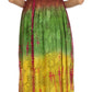 Sakkas Athena Multi-Color Tie Dye Smocked Dress