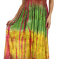Sakkas Athena Multi-Color Tie Dye Smocked Dress