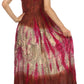 Sakkas Athena Multi-Color Tie Dye Smocked Dress