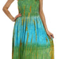 Sakkas Athena Multi-Color Tie Dye Smocked Dress