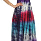 Sakkas Athena Multi-Color Tie Dye Smocked Dress