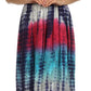 Sakkas Athena Multi-Color Tie Dye Smocked Dress