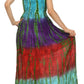 Sakkas Athena Multi-Color Tie Dye Smocked Dress