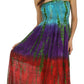 Sakkas Athena Multi-Color Tie Dye Smocked Dress