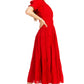 Sakkas Cotton Crepe Smocked Peasant Gypsy Boho Renaissance Mid Length Dress