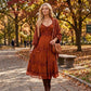 Sakkas Stonewashed Rayon Embroidered Adjustable Spaghetti Straps Long Dress