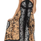 Sakkas Silky Wrap Halter Handkerchief Hem Maxi Dress
