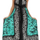 Sakkas Silky Wrap Halter Handkerchief Hem Maxi Dress