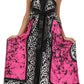 Sakkas Silky Wrap Halter Handkerchief Hem Maxi Dress