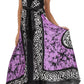 Sakkas Silky Wrap Halter Handkerchief Hem Maxi Dress