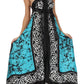 Sakkas Silky Wrap Halter Handkerchief Hem Maxi Dress