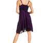Sakkas Stonewashed Rayon Adjustable Spaghetti Straps Mid Length Dress