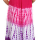 Sakkas Multi Color Tie Dye Cap Sleeve Caftan Dress / Cover Up