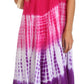 Sakkas Multi Color Tie Dye Cap Sleeve Caftan Dress / Cover Up