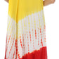 Sakkas Multi Color Tie Dye Cap Sleeve Caftan Dress / Cover Up