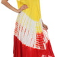 Sakkas Multi Color Tie Dye Cap Sleeve Caftan Dress / Cover Up