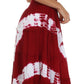 Sakkas Tie Dye Peasant Gypsy Boho Dress