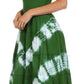 Sakkas Tie Dye Peasant Gypsy Boho Dress