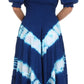Sakkas Tie Dye Peasant Gypsy Boho Dress