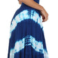 Sakkas Tie Dye Peasant Gypsy Boho Dress